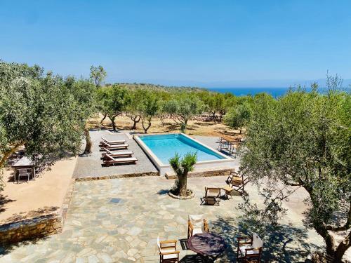 Joyanna Villa Pool Sea View & Olive Grove Serenity in Mani — 4-Star Luxury Hotel in Aspropyrgos, Greece