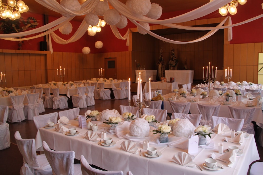 Indoor wedding