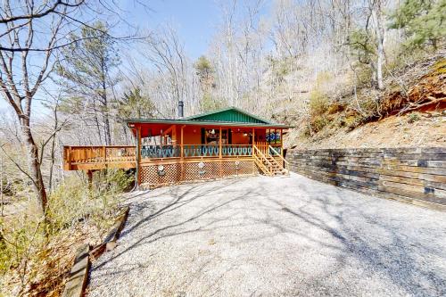 Black Bear Cabin Fox Mountain — 4-Star Luxury Hotel in Franklin, United States