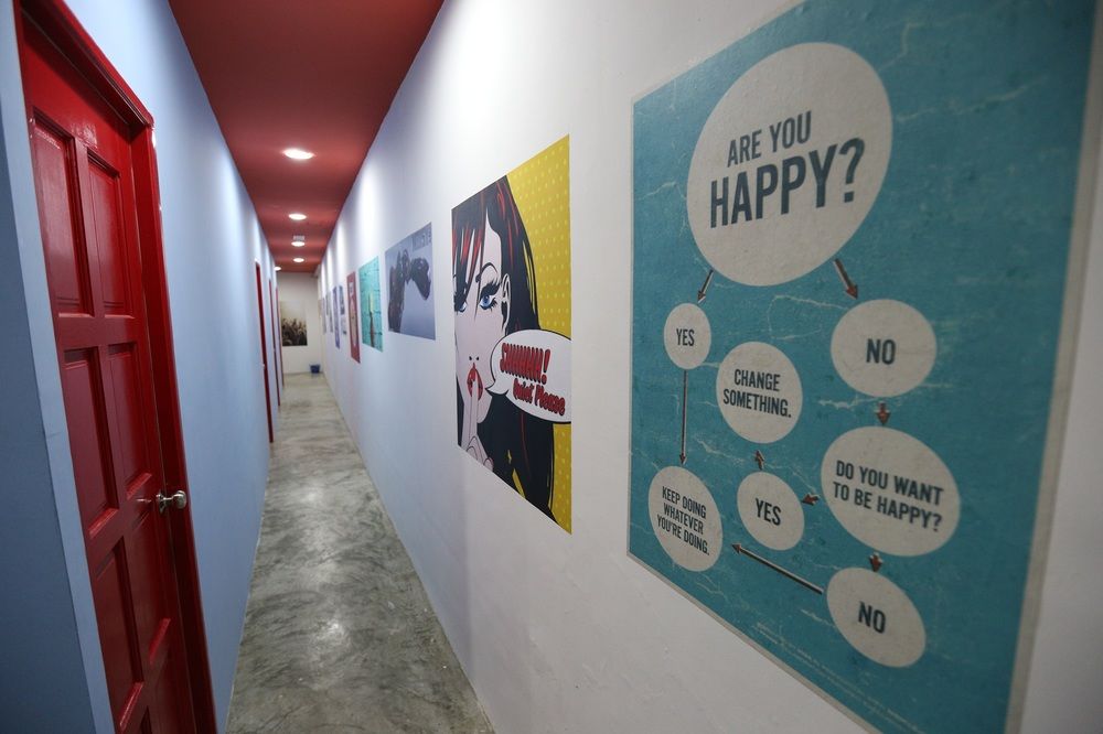 Noisy Room in Kuching, Malaysia