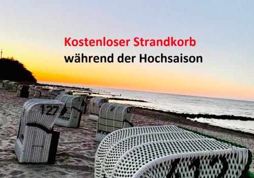 Meeresblick Strandkorb Haus 3 WE 46 — 4-Star Luxury Hotel in Oldenburg, Germany