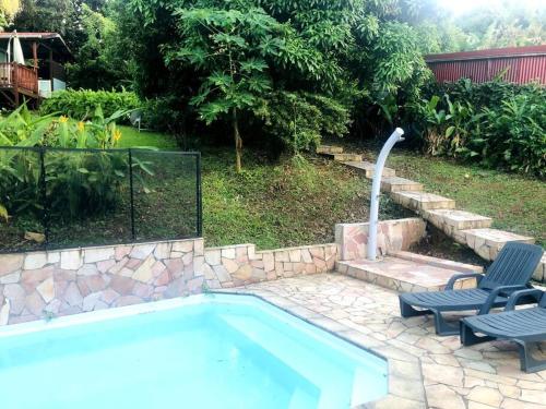 Studio cosy avec piscine — 4-Star Luxury Hotel in Saint-Joseph, Martinique