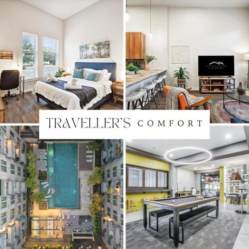 The Urban Elite 1 Bedroom Suite Downtown Forth Worth Resort Style Pool Full Gym Parking - last minute hotel in Fort Worth