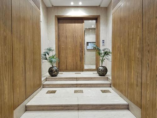 Luxury Living 3 Bedroom Apartment with Garden Terrace and Private Balcony — 4-Star Luxury Hotel in Casablanca, Morocco