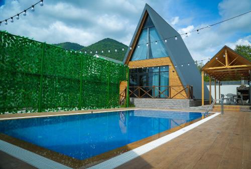 Triangle Villa Gabala. — 4-Star Luxury Hotel in Qutqashen, Azerbaijan