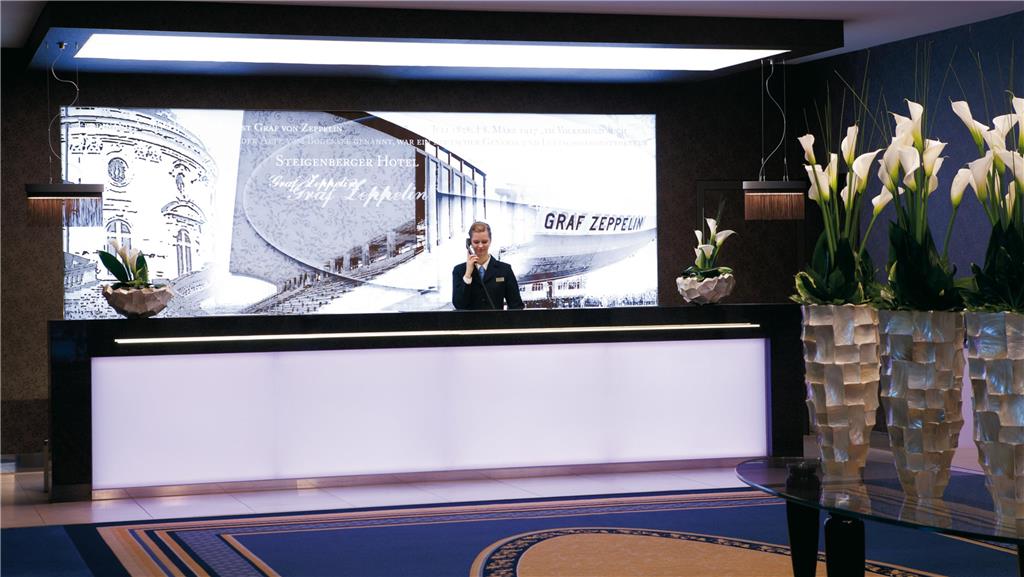 Steigenberger Hotel Graf Zeppelin, Stuttgart, Germany - Reception