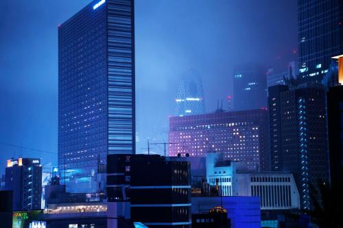 #6 stylish apartment with beautiful night view A stop to Shinjuku station — 4-Star Luxury Hotel in Tokyo, Japan