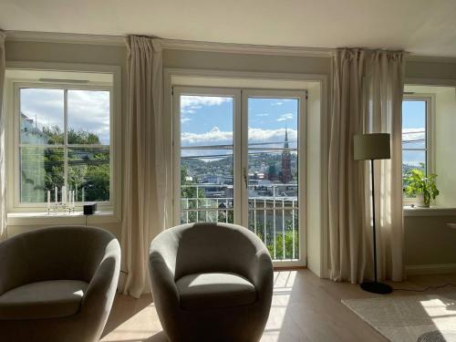 Stilfull leilighet i Arendal sentrum med 3 soverom og parkering — 4-Star Luxury Hotel in Arendal, Norway