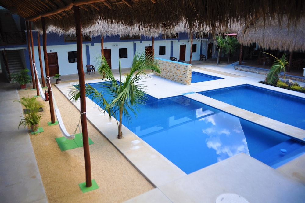 Hotel Pejelagarto in Bacalar, Mexico