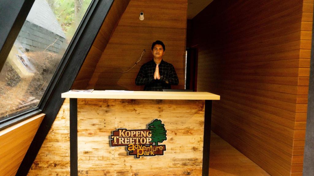 Kopeng Treetop Adventure Park in Salatiga, Indonesia