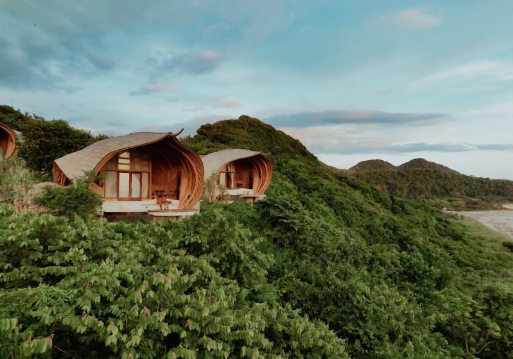 Kini Resort Oceanfront Bamboo Eco Lodges in Senggigi, Indonesia