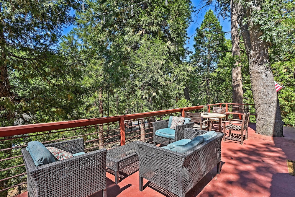 Expansive Retreat with Deck Game Room and Lake Views in Lake Arrowhead, United States