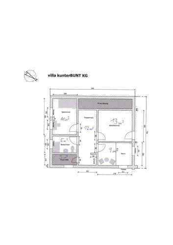 villa kunterBUNT — 5-Star Luxury Hotel in Kappeln, Germany