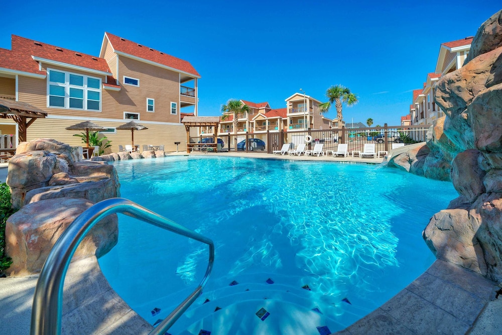 Private Yard Cornhole Resort Pool Oasis w Slide Down the Shore by Avantstay - photo 32
