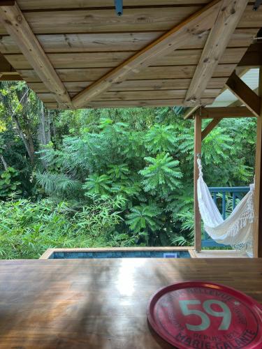 Jungle kaz piscine privée in Lamentin, Guadeloupe