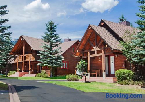 Rams Horn Village Resort - carbon neutral hotel in Estes Park