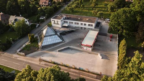 Pyramida Broumov in Broumov, Czech Republic