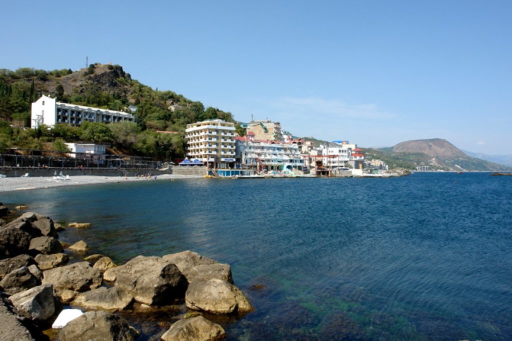 Dolphin mini hotel in Alushta, Russia