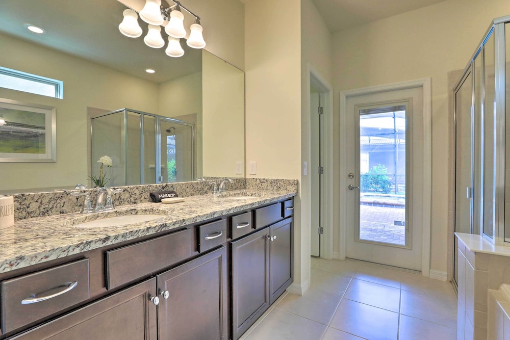 New Upscale 8BR Kissimmee Retreat with Private Pool Spa & Resort Amenities 7 Mi to Disney - photo 3