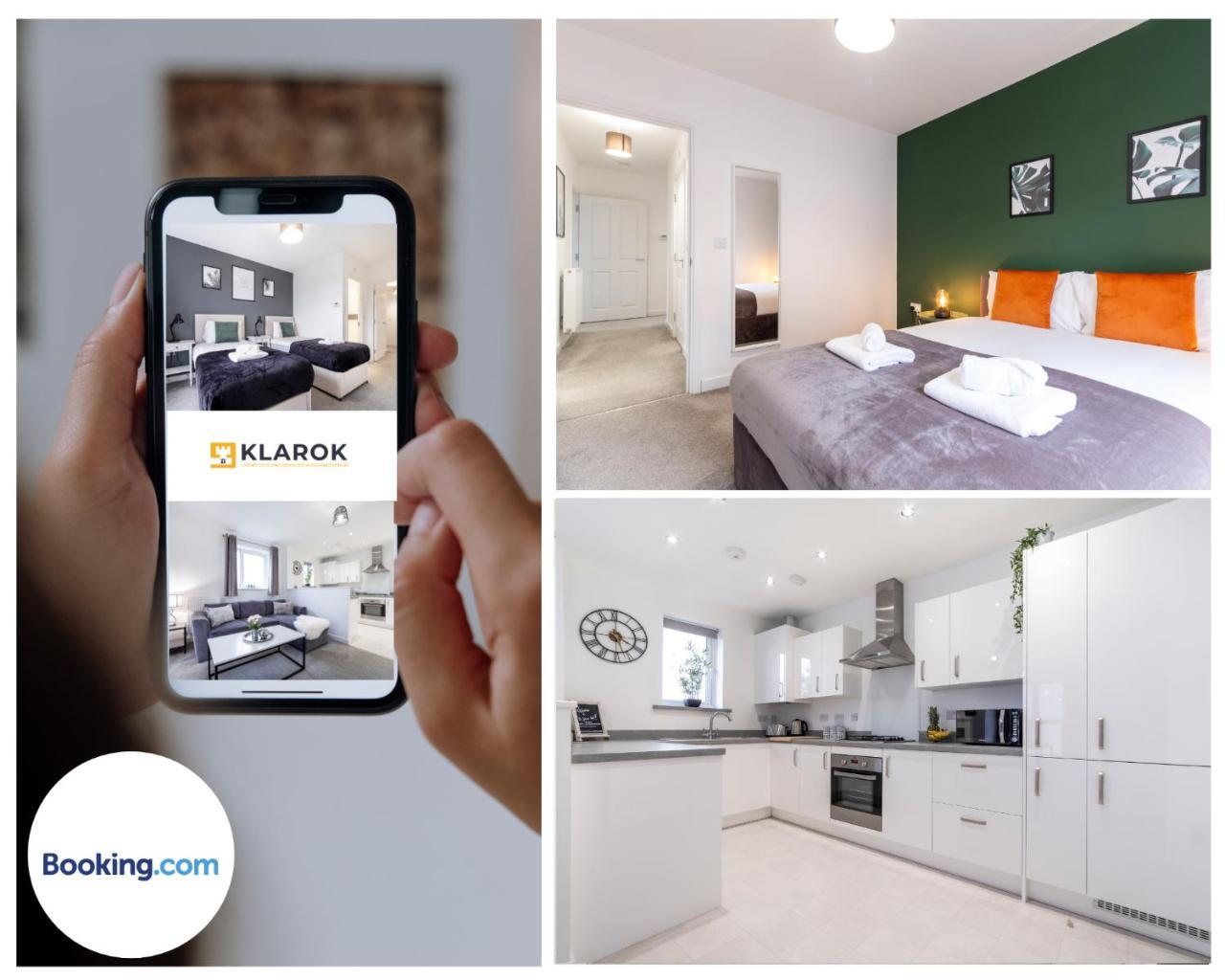 Long Stays 30pct Off Superb Central 2bed Apt with Parking by Klarok Short Lets & Serviced Accommodation — 4-Star Luxury Hotel in Peterborough, United Kingdom