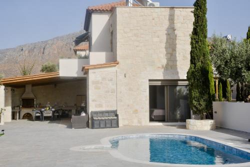 Sea View Private Pool Villa Katrin — Gournes — photo 4