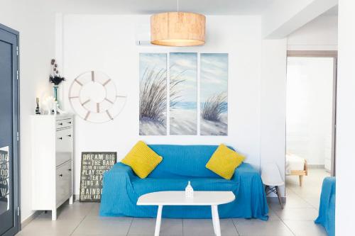Nissini Shell 3 bedroom villa with private pool at Nissi Beach