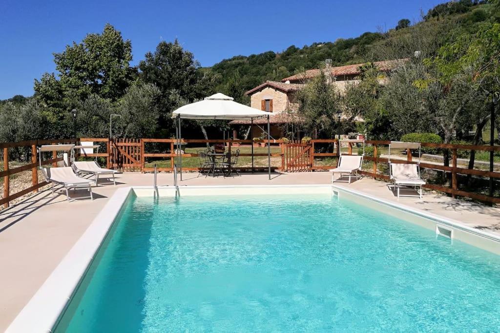 Casale Terre del Farfa - carbon neutral hotel in Toffia