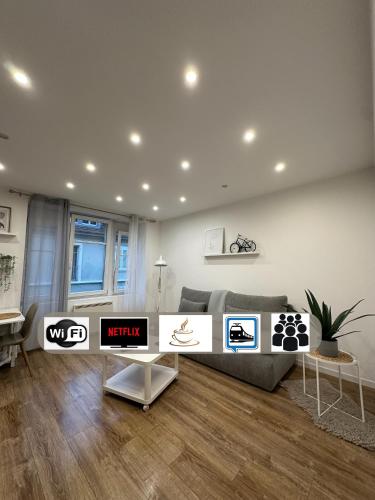 2 Tres Beau T3 1er Etage Tout Confort Neuf Mulhouse Centre — Mulhouse