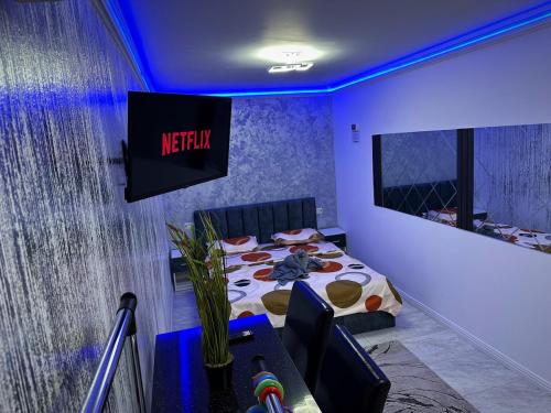 Apartament 1 camera LUX situat la parter in complex ApartHotel Botosani 2 in Botosani, Romania