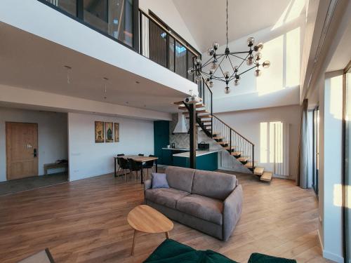 George Snow Apartments in New Gudauri fireplace 50m to Gondola lift