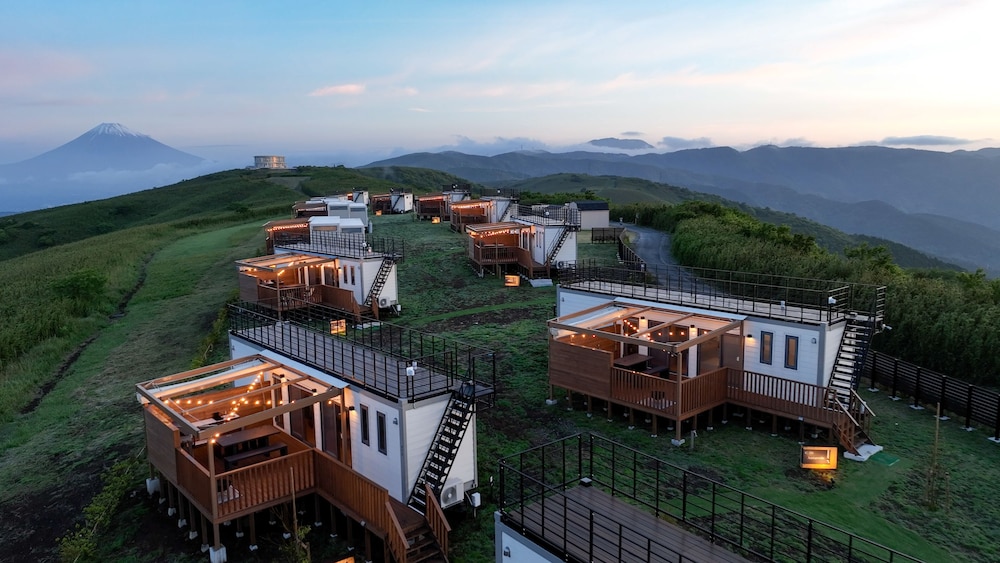 The Glamping Hakonejukkokutouge in Atami, Japan