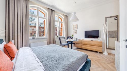 Grey Apartments Waterlane Vintage — 4-Star Luxury Hotel in Gdansk, Poland