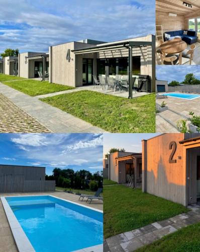 A Morze Domki Podgrzewany basen całoroczne klimatyzowane domki parking in Rewal, Poland