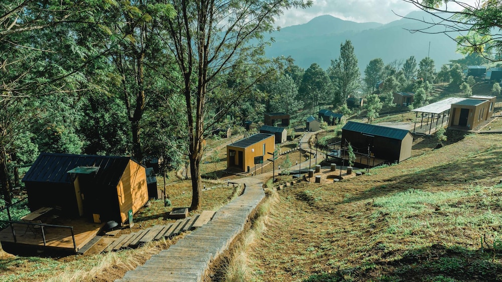 Bobocabin Puncak Gunung Mas in Bogor, Indonesia