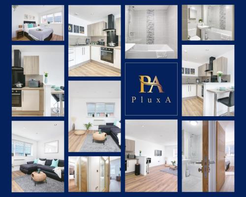 Pluxa Mint Bliss Stylish with workspace — 4-Star Luxury Hotel in Birmingham, United Kingdom
