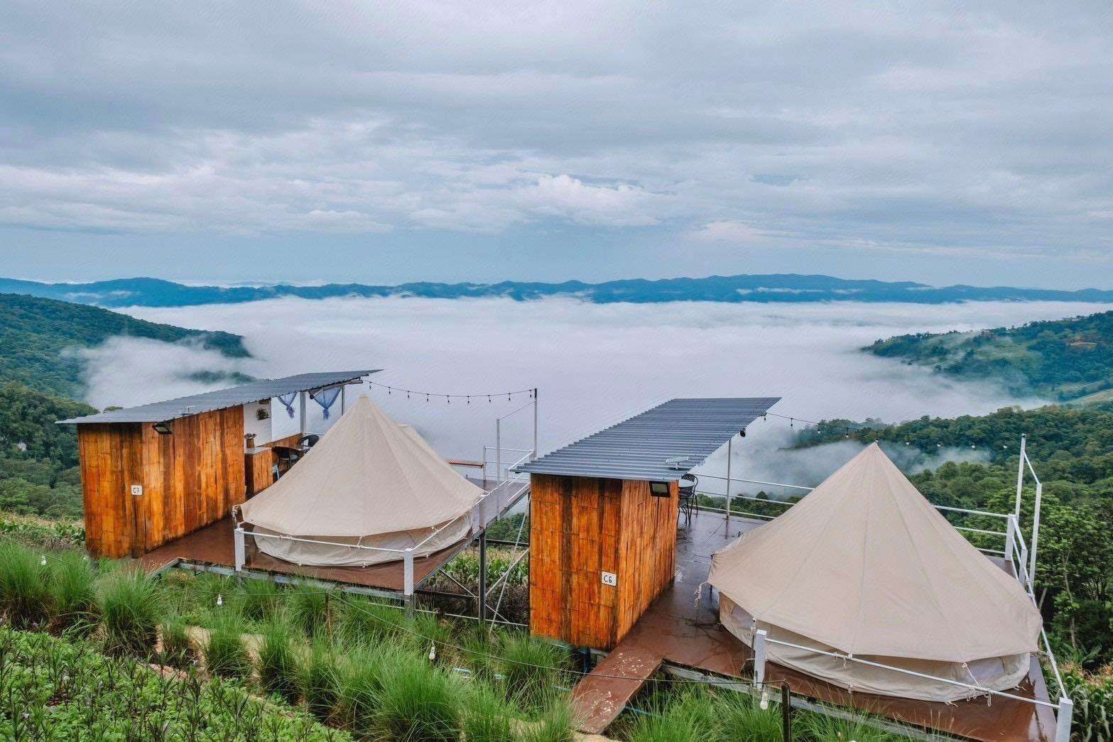 Chillchillcamp Phuchifa in Chiang Khong, Thailand