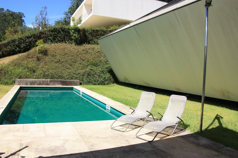 Slope Design Villa Architecture villa with private pool — 4-Star Luxury Hotel in Ponte De Lima, Portugal