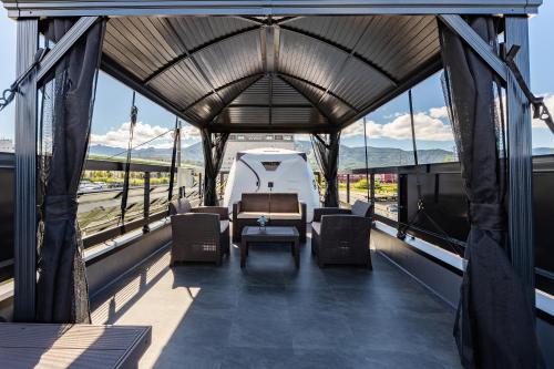 Furano Trailer Village Den in Furano, Japan