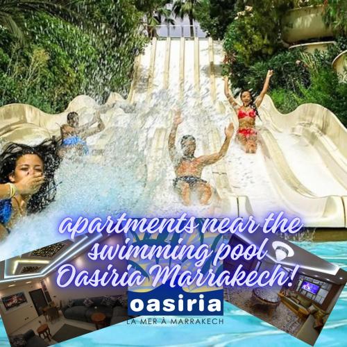 Appartement familial proche aéroport et Oasiria — 4-Star Luxury Hotel in Marrakesh, Morocco