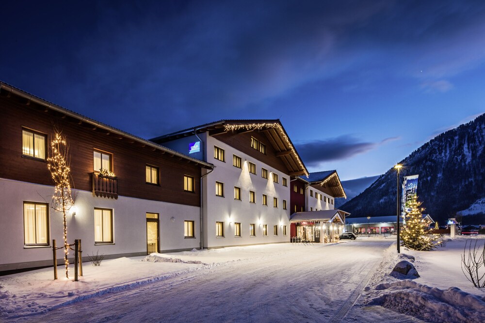 Hotel Front - Evening/Night