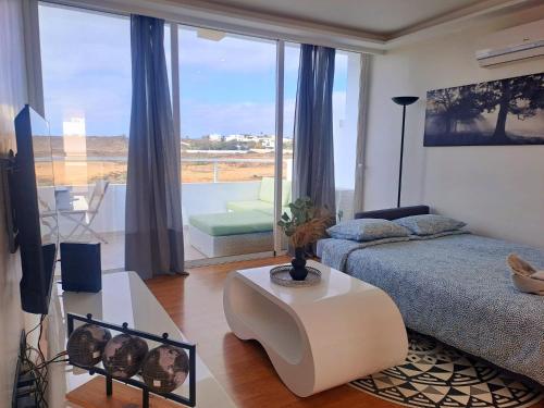 Beautiful Sunset Lanzarote in Costa Teguise, Spain