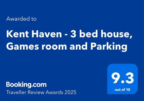 Kent Haven 3 bed house Games room and Parking — Gravesend — photo 2