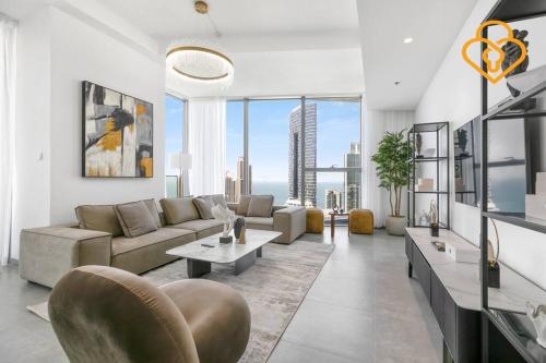 Keysplease Luxury 3 B R Fascinating Sea & Dubai Marina Views — 4-Star Luxury Hotel in Dubai, United Arab Emirates