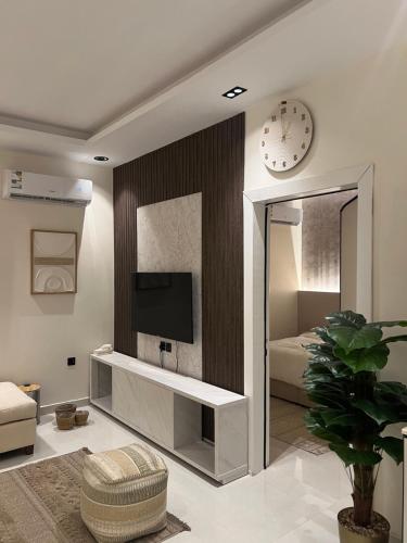 شقة فاخرة غرفة نوم وصالة في الصحافة دخول ذكي N Apartment In Alsahafa With Self Check In — 4-Star Luxury Hotel in Riyadh, Saudi Arabia