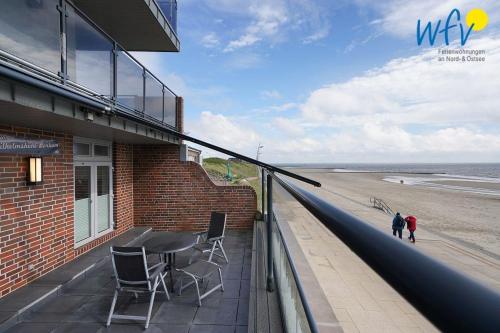 Haus Wilhelmshöhe Ferienwohnung Meeresblick — 4-Star Luxury Hotel in Borkum, Germany