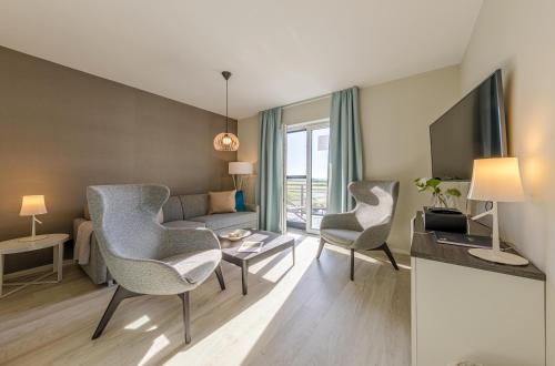 5 Sterne Ferienwohnung Boddenstern atemberaubender Blick auf Bodden — 4-Star Luxury Hotel in Wustrow, Germany
