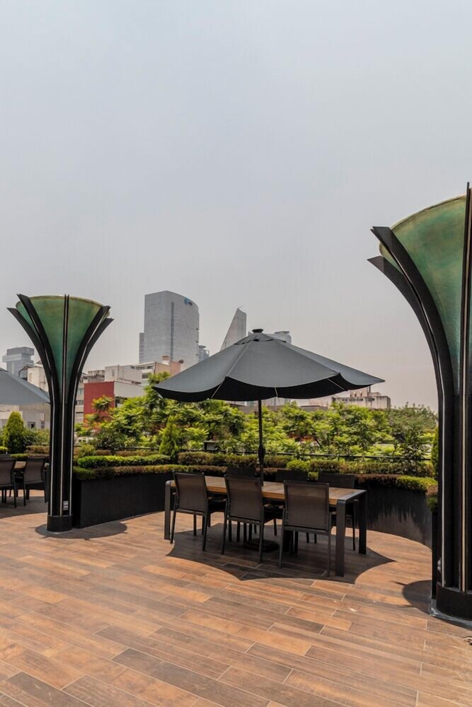 Rooftop terrace