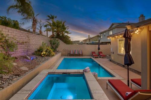 Serene Private Pool Jacuzzi BBQ Gated Community in Indio, United States