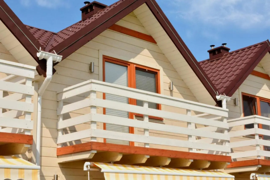 Piasek i Woda Drewniane Domki w Grzybowie in Grzybowo, Poland