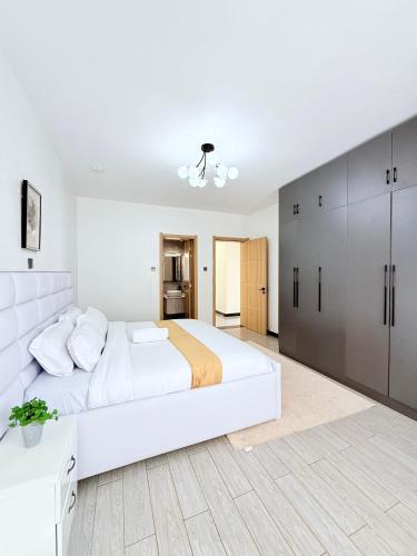 Smart elegant three bedroom apartment with swimming pool fully equipped gym children playground and great breathtaking views